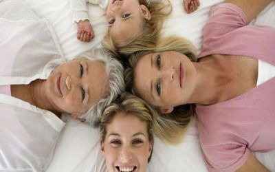El ciclo de vida de una mujer